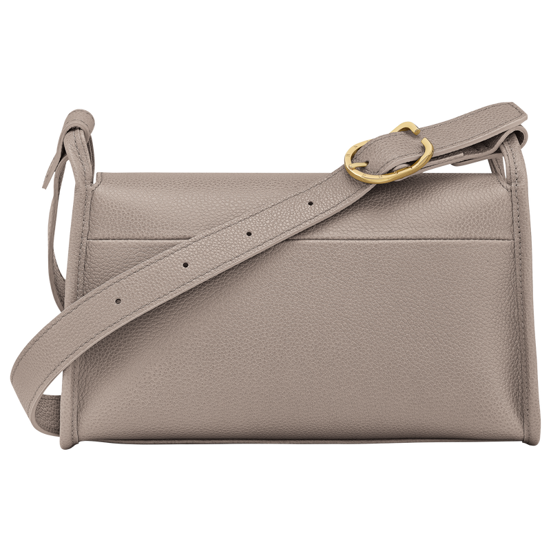 Le Foulonné M Crossbody bag Turtledove - Leather