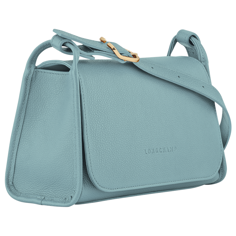 Le Foulonné M Crossbody bag Eucalyptus - Leather