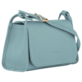 Le Foulonné M Crossbody bag Eucalyptus - Leather