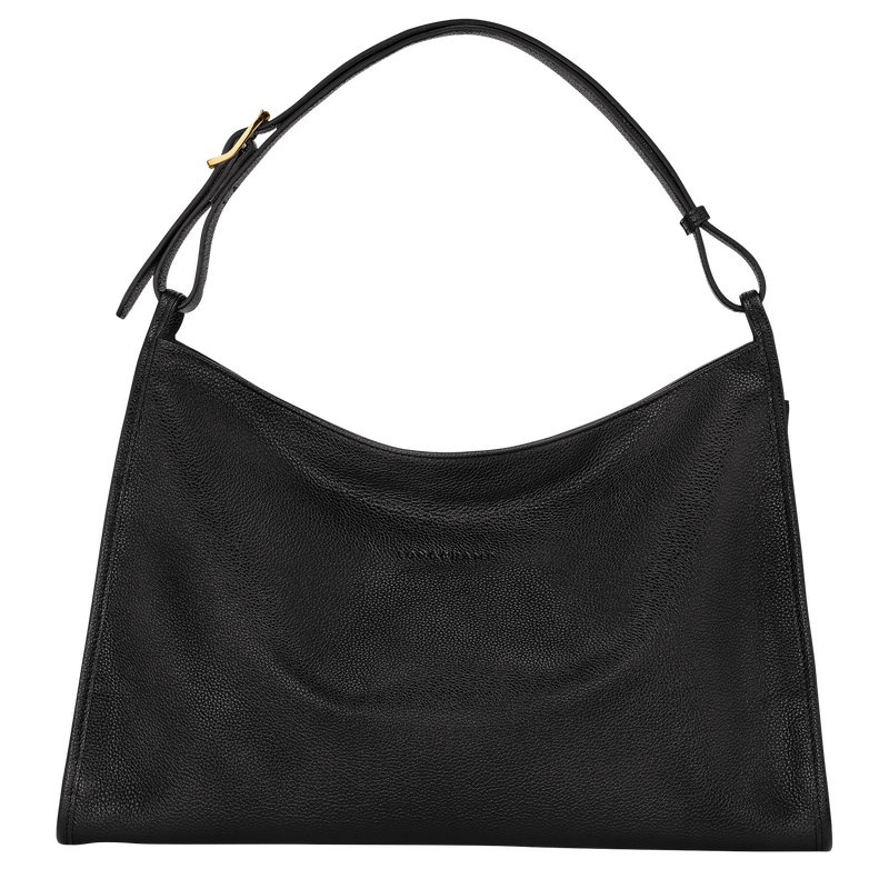 Le Foulonné XL Shoulder bag Black - Leather