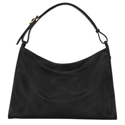 Le Foulonné XL Shoulder bag Black - Leather