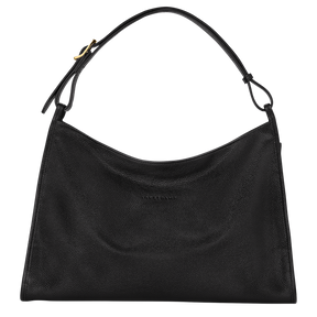 Le Foulonné XL Shoulder bag Black - Leather