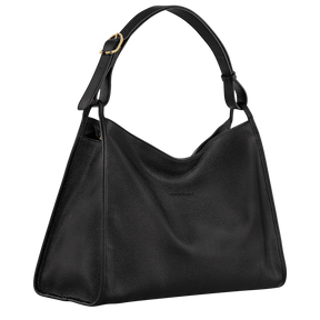 Le Foulonné XL Shoulder bag Black - Leather