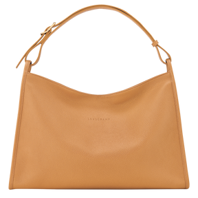Le Foulonné XL Shoulder bag Walnut - Leather