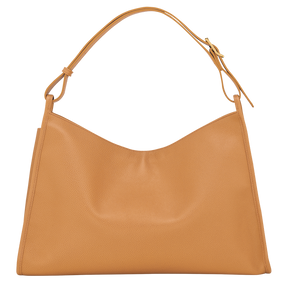 Le Foulonné XL Shoulder bag Walnut - Leather