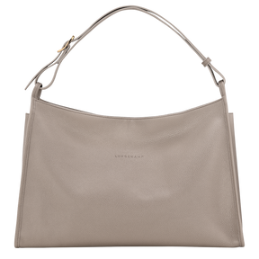 Le Foulonné XL Shoulder bag Turtledove - Leathe