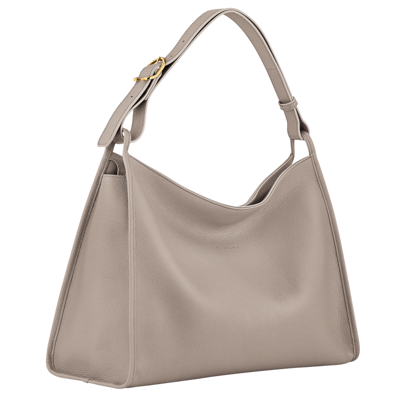 Le Foulonné XL Shoulder bag Turtledove - Leathe