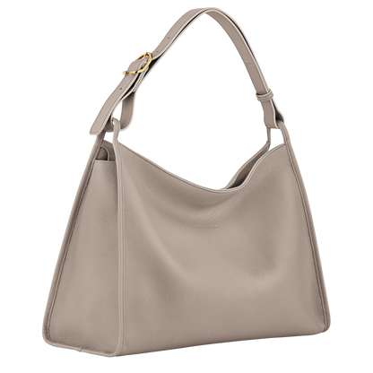 Le Foulonné XL Shoulder bag Turtledove - Leathe