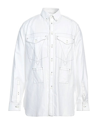 BURBERRY SOLID COLOUR SHIRTS