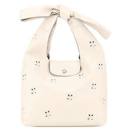 Le Pliage Xtra M Shoulder bag Ecru - Leather