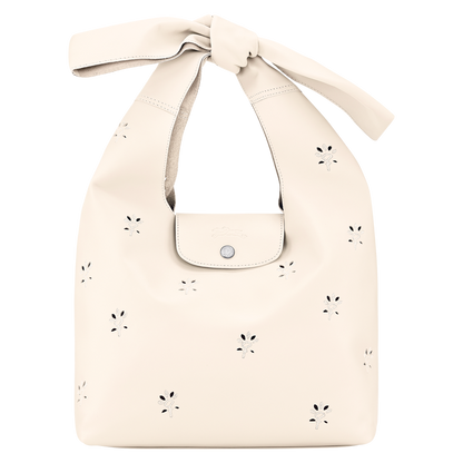 Le Pliage Xtra M Shoulder bag Ecru - Leather