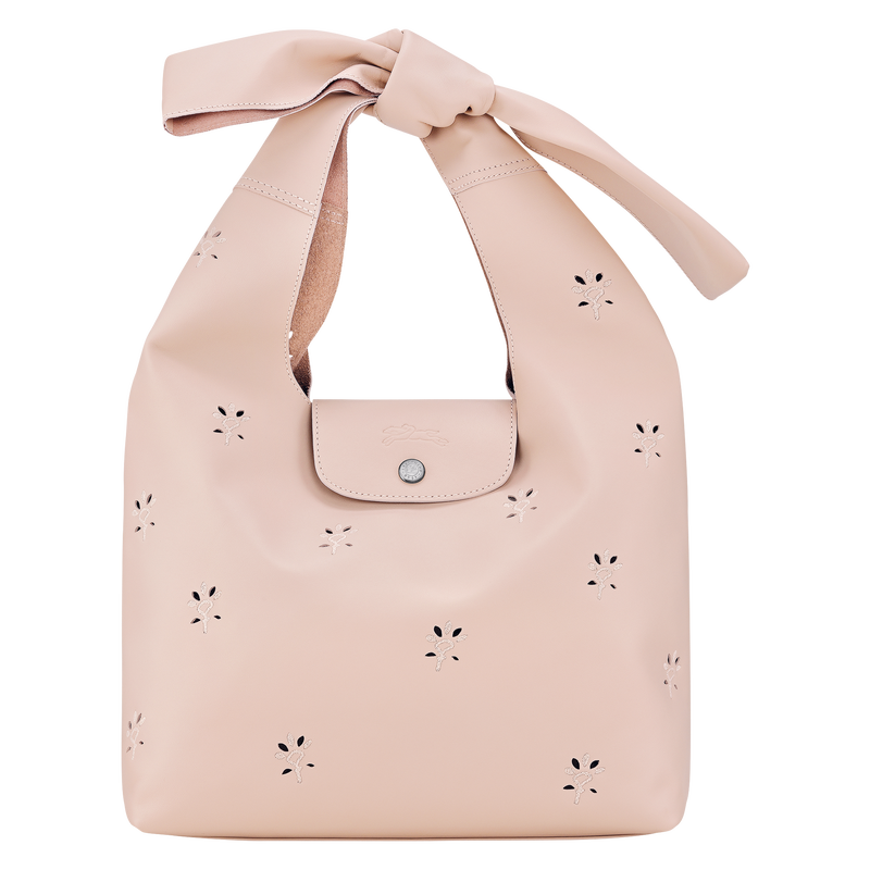 Le Pliage Xtra M Shoulder bag Nude - Leather