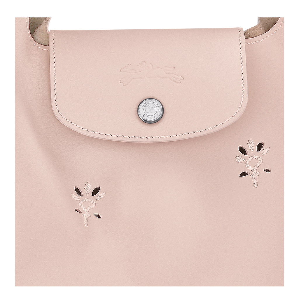 Le Pliage Xtra M Shoulder bag Nude - Leather