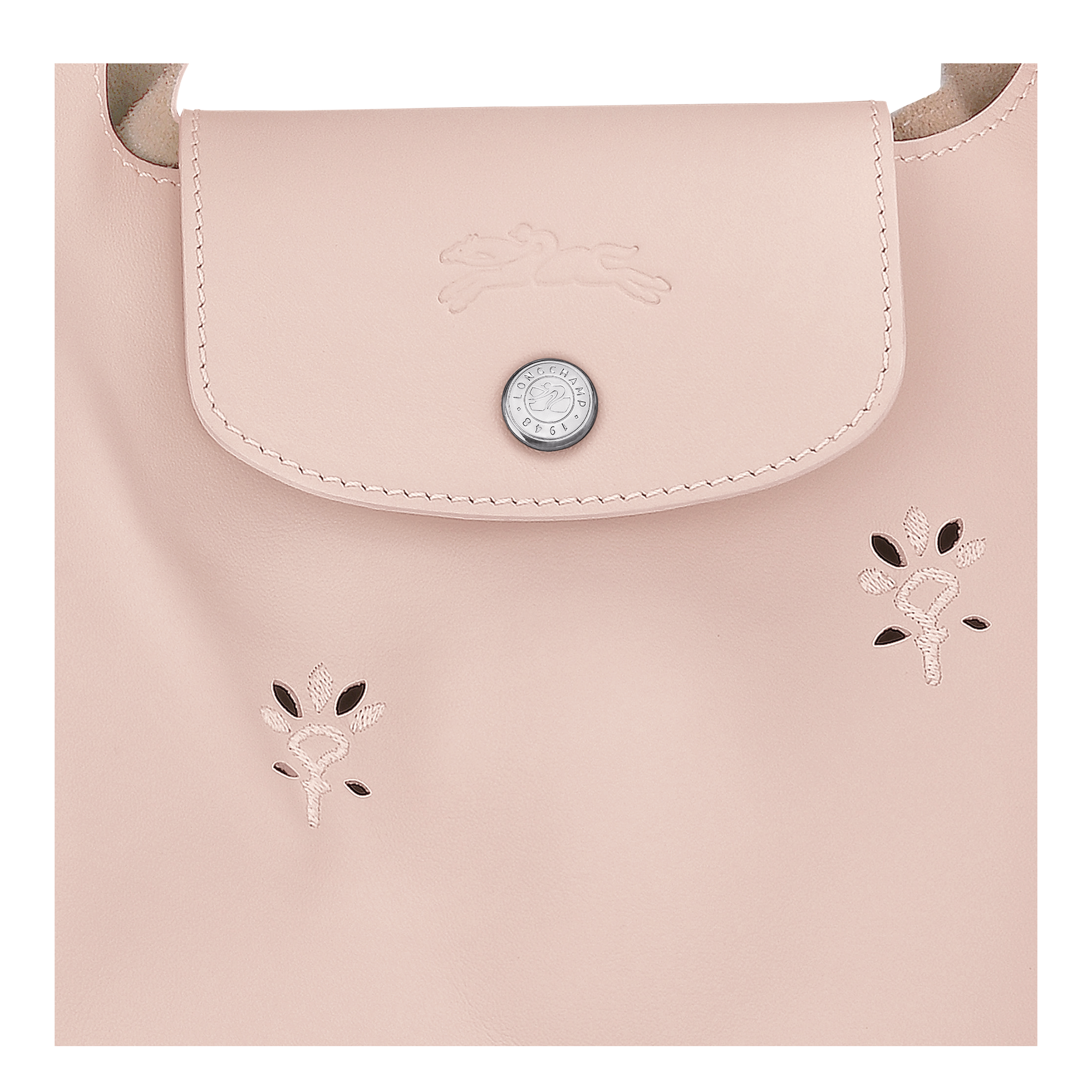 Le Pliage Xtra M Shoulder bag Nude - Leather