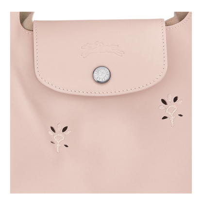 Le Pliage Xtra M Shoulder bag Nude - Leather