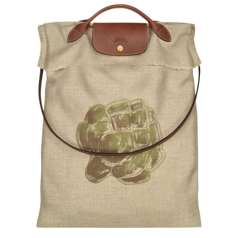 Le Pliage Collection XL Artichoke bag Artichoke - Canvas