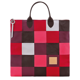 Re-Play L Handbag Eggplant - Leather