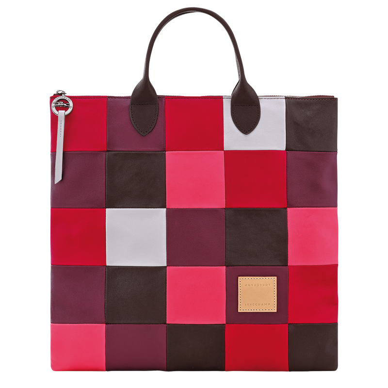 Re-Play L Handbag Eggplant - Leather