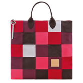 Re-Play L Handbag Eggplant - Leather