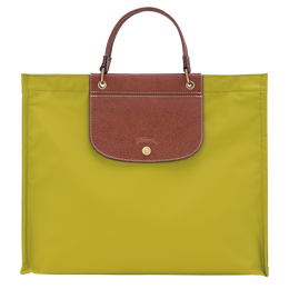 Cabas Longchamp L Tote Bag Kiwi Green - Canvas