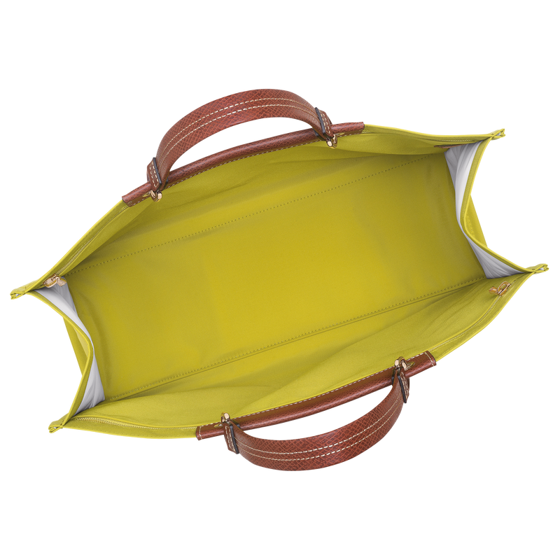 Cabas Longchamp L Tote Bag Kiwi Green - Canvas