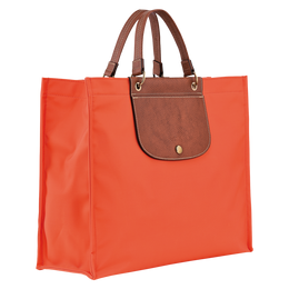 Cabas Longchamp L Tote Bag Carrot - Canvas
