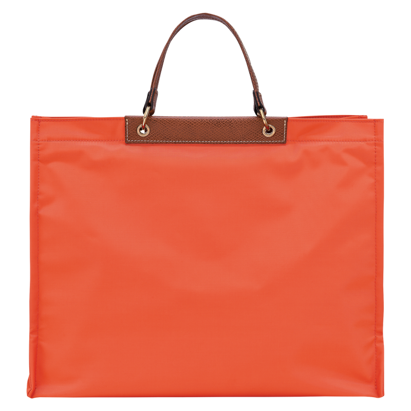 Cabas Longchamp L Tote Bag Carrot - Canvas