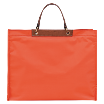 Cabas Longchamp L Tote Bag Carrot - Canvas