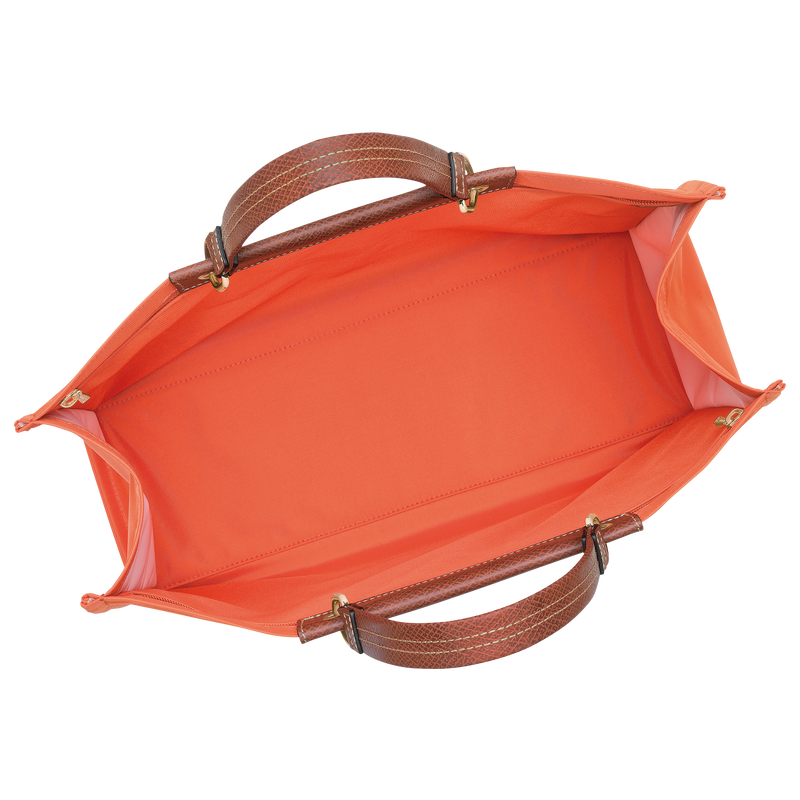 Cabas Longchamp L Tote Bag Carrot - Canvas