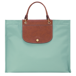 Cabas Longchamp L Tote Bag Vervain - Canvas