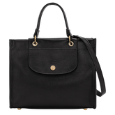 Cabas Longchamp S Handbag Black - Leather