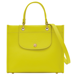 Cabas Longchamp S Handbag Kiwi Green - Leather
