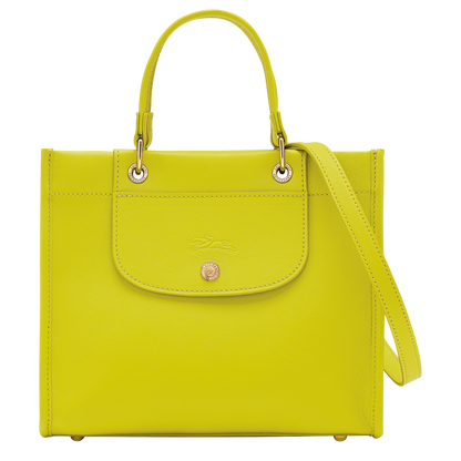 Cabas Longchamp S Handbag Kiwi Green - Leather