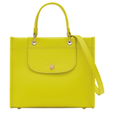 Cabas Longchamp S Handbag Kiwi Green - Leather