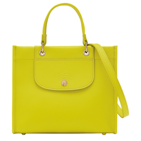 Cabas Longchamp S Handbag Kiwi Green - Leather