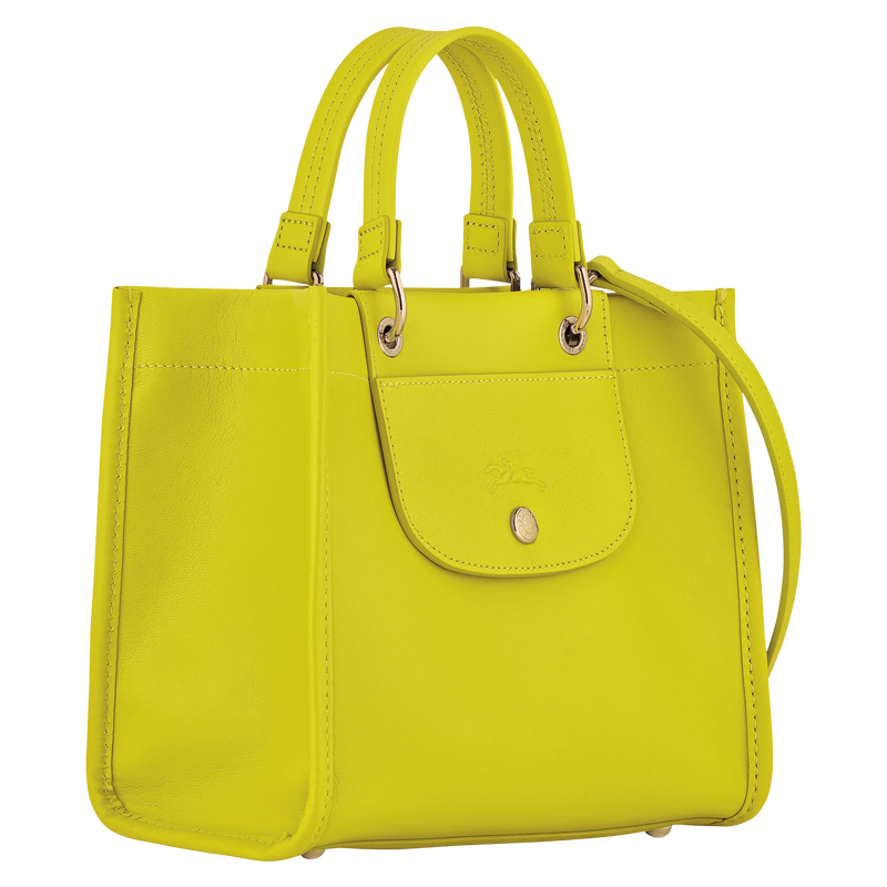 Cabas Longchamp S Handbag Kiwi Green - Leather