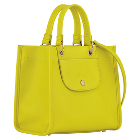Cabas Longchamp S Handbag Kiwi Green - Leather
