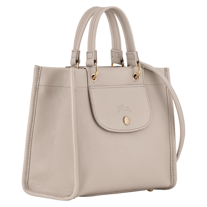 Cabas Longchamp S Handbag Clay - Leather