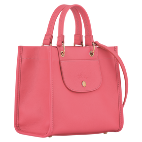 Cabas Longchamp S Handbag Blush - Leather
