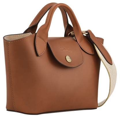 Épure XS Tote bag Cognac - Leather