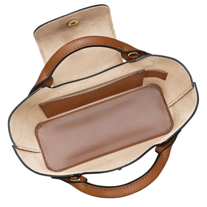 Épure XS Tote bag Cognac - Leather