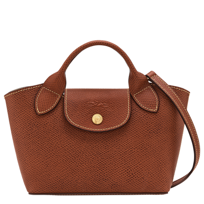 Épure XS Tote bag Brown - Leather