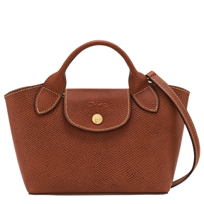 Épure XS Tote bag Brown - Leather