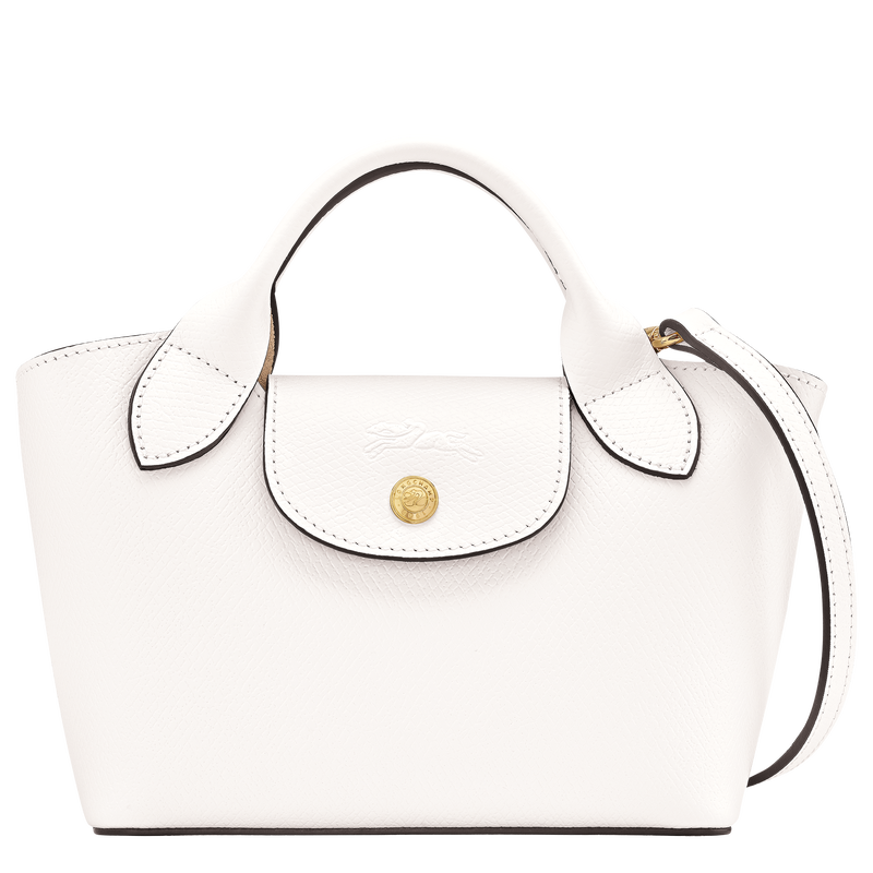 Épure XS Tote bag White - Leather