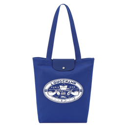 Le Pliage Collection M Tote bag Cobalt - Canvas