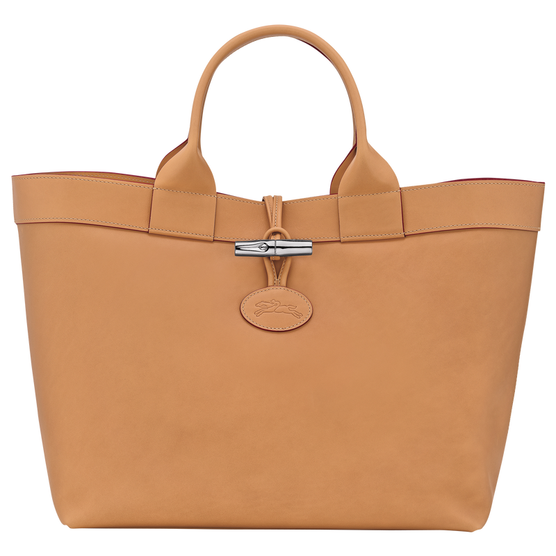 Le Roseau L Tote bag Vegetal - Leather