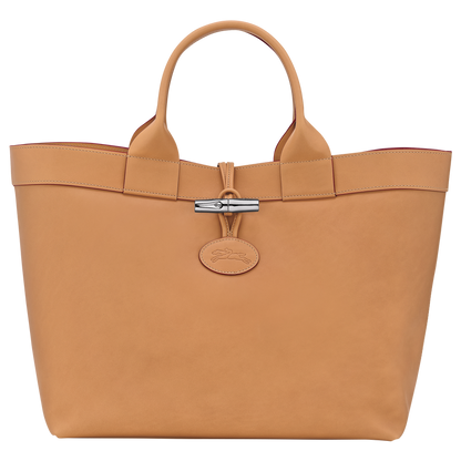 Le Roseau L Tote bag Vegetal - Leather