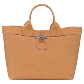 Le Roseau L Tote bag Vegetal - Leather