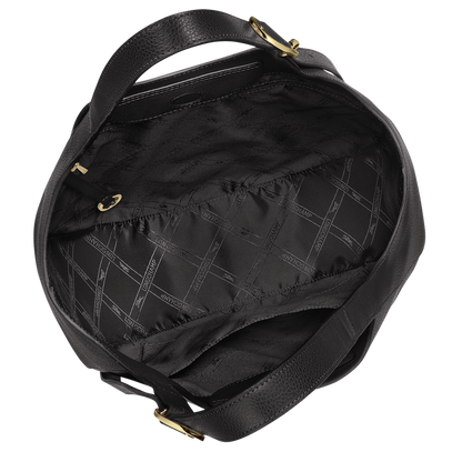 Le Foulonné XL Tote bag Black - Leather