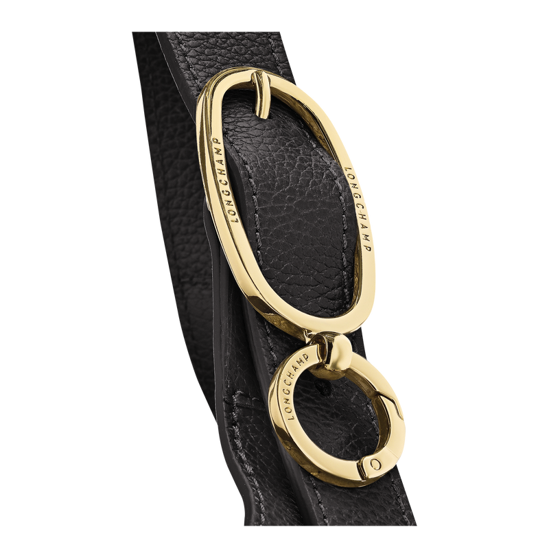 Le Foulonné XL Tote bag Black - Leather